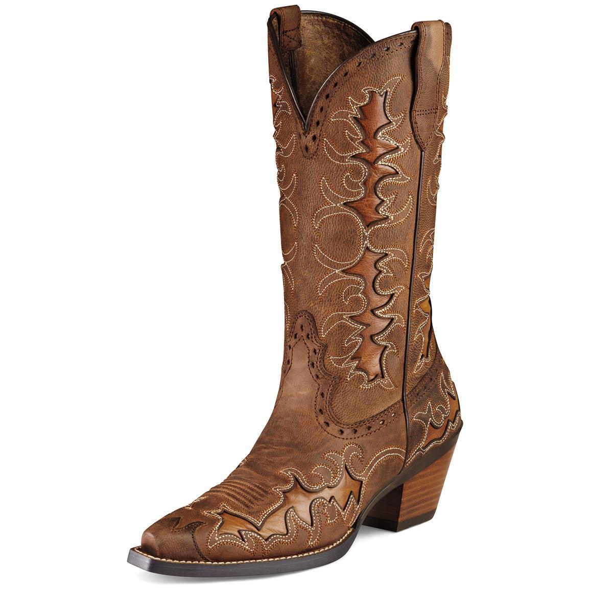 Ariat Womens Fatbaby Cowgirl - 1129718, Cowboy & Western Boots at ...