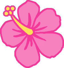 Hibiscus Flower Clipart - Tumundografico