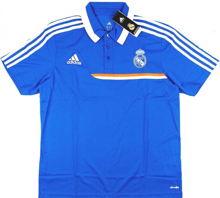 2013-14 Real Madrid Adidas Polo T-shirt *BNIB* L/XL - Classic ...
