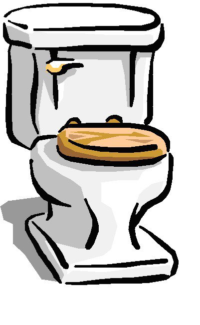 Cartoon toilet clipart