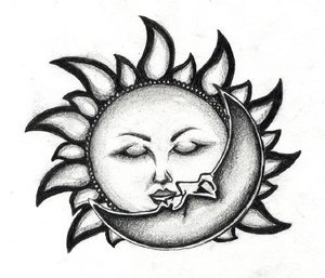 Black And White Sun Tattoos - ClipArt Best
