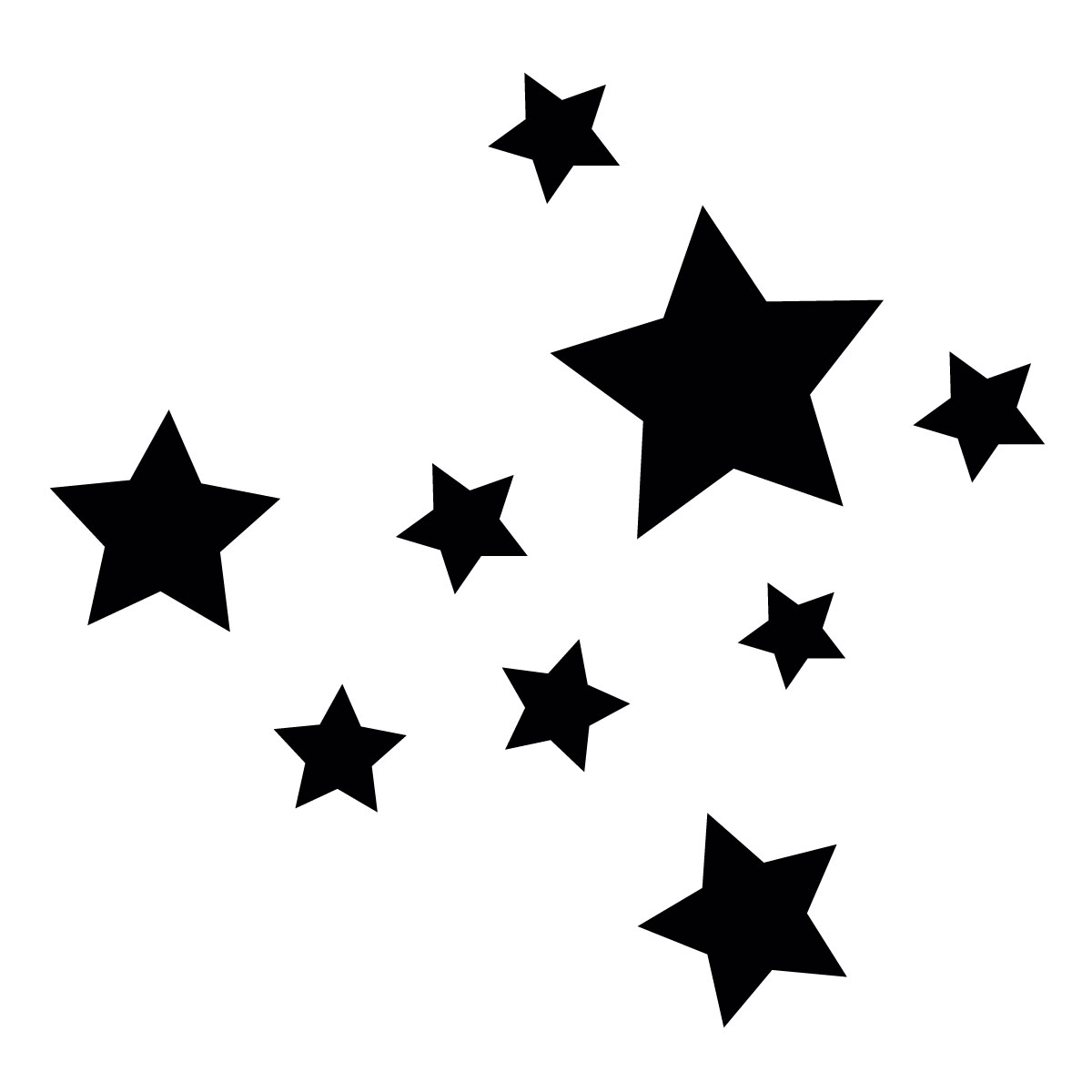 Best Photos of Small Star Stencil - Small 5 Point Star Stencil ...