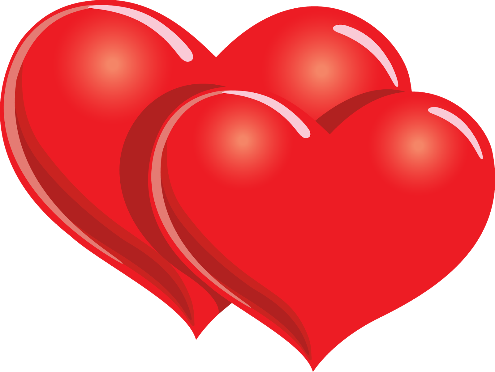 double red heart logo