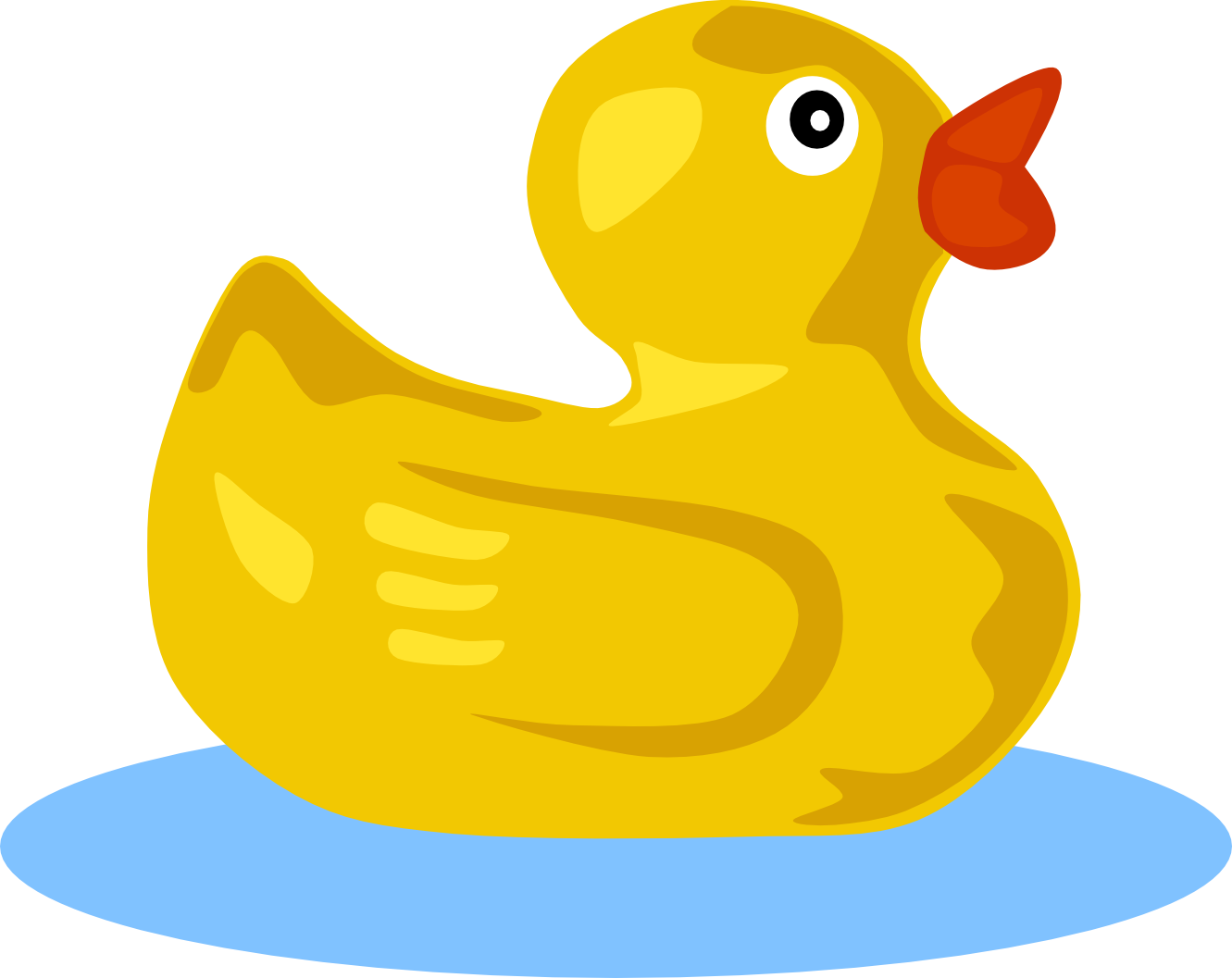 Clip Art: Rubber Duck 1 openclipart.org commons.