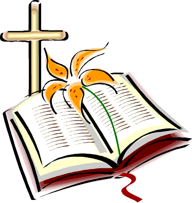 Holy Bible And Cross Clipart