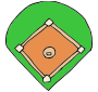Baseball Field Outline for Classroom / Therapy Use - Great ...