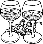 two_glasses_of_wine_clip_art_ ...