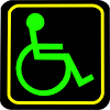 Handicap Symbol clip art - vector clip art online, royalty free ...
