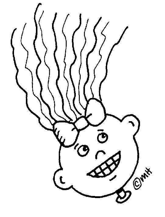 blowing hair - Clip Art Gallery