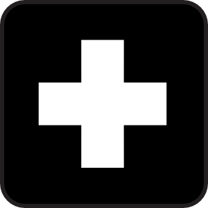 First Aid Map Sign 2 Clip Art - vector clip art ...