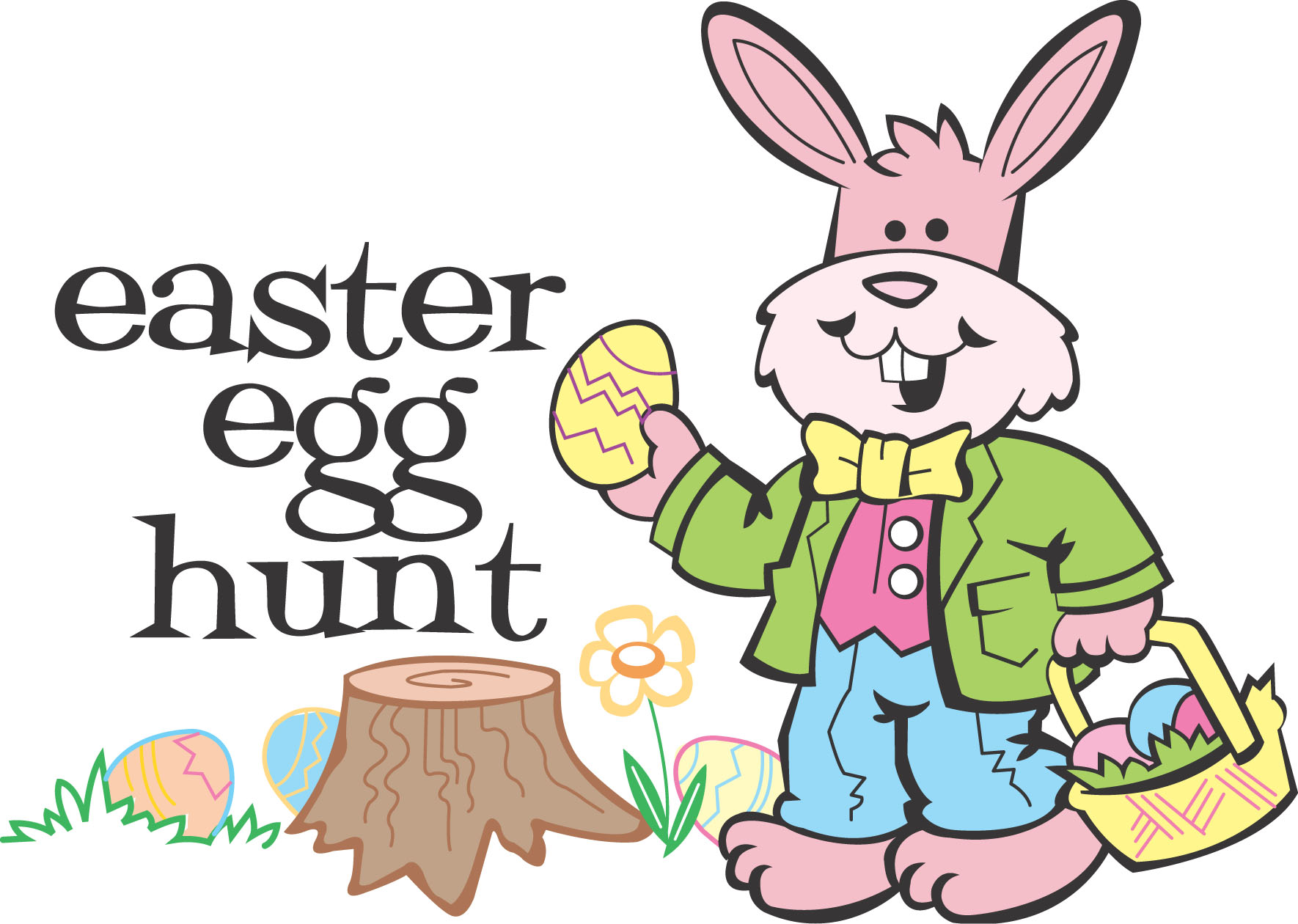 free easter clip art black white - photo #41