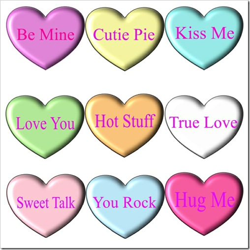 free clip art candy hearts - photo #29