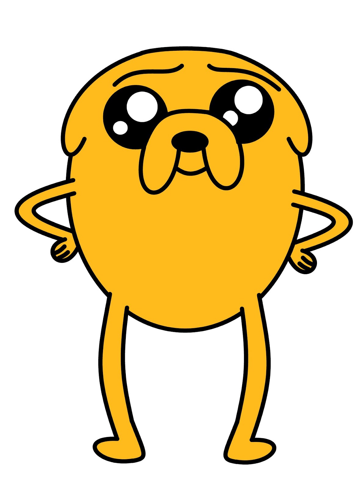 Draw Jake The Dog - ClipArt Best