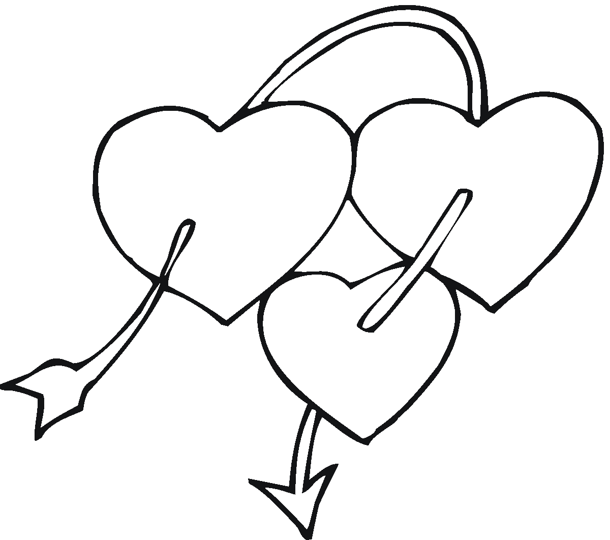 Simple Heart Drawings