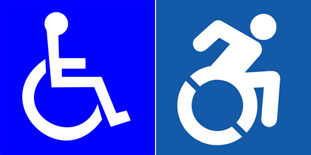 Time to print New Wheelchair Symbol for the World | PrintHut.