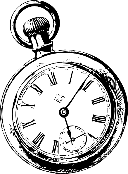 pocket watch clipart - photo #37