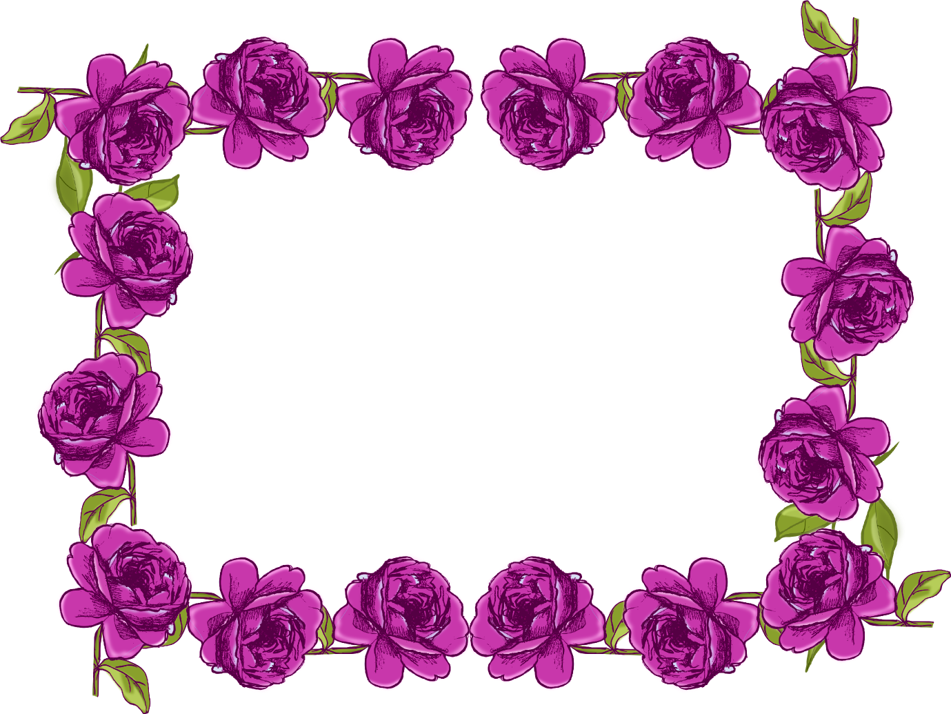 free clip art borders roses - photo #31