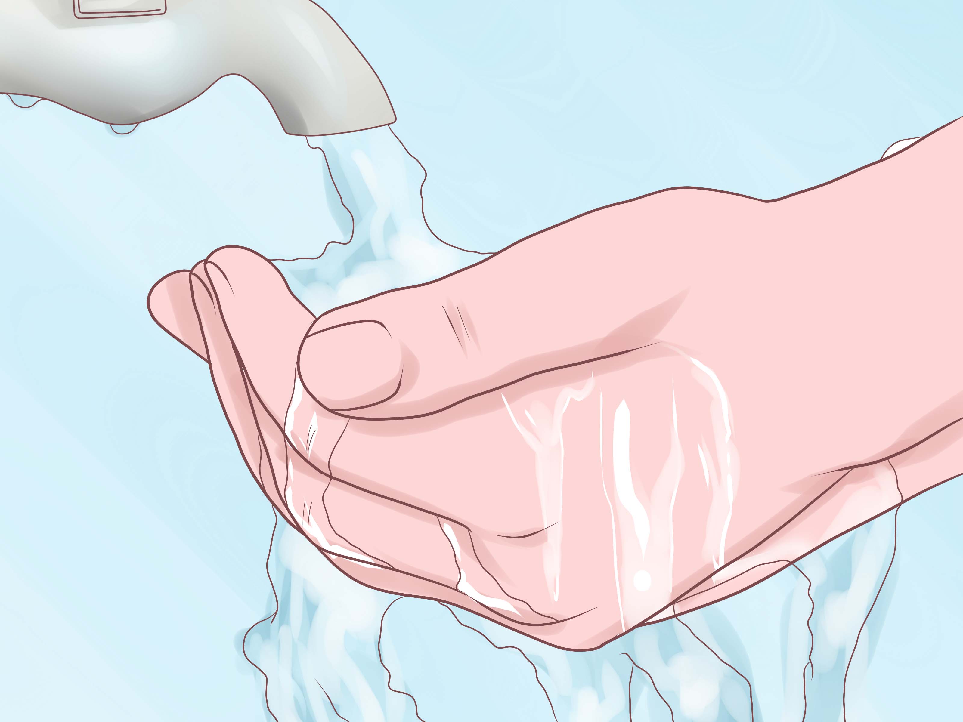 washing hands clipart