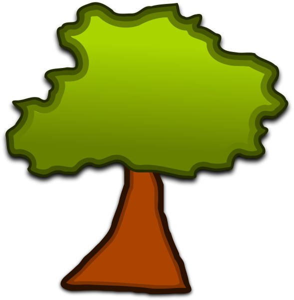 A Tree SVG Vector file, vector clip art svg file