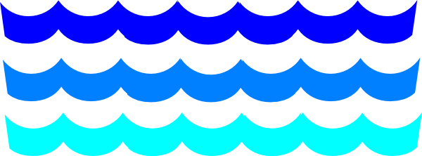 Water Waves Border Clipart - Free Clipart Images