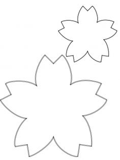 Printable Flower Petal Template Pattern from www.clipartbest.com