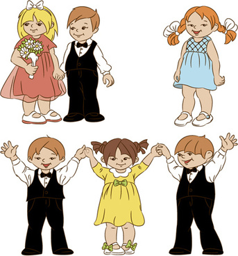 Cartoon pictures of children playing free vector download (14,924 ...