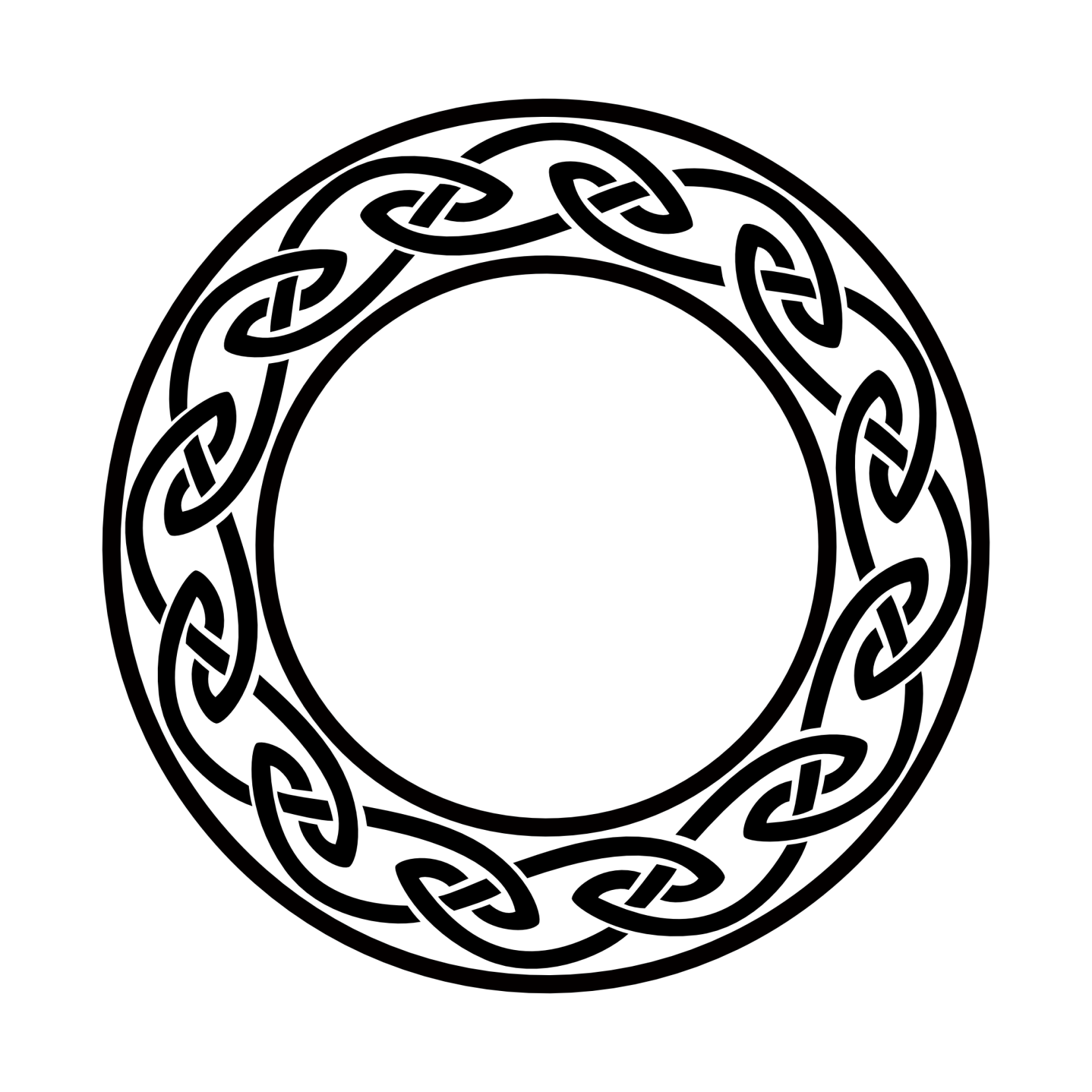 Celtic Circle Vector - ClipArt Best