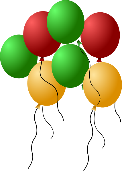 clip art balloons and flowers - photo #37