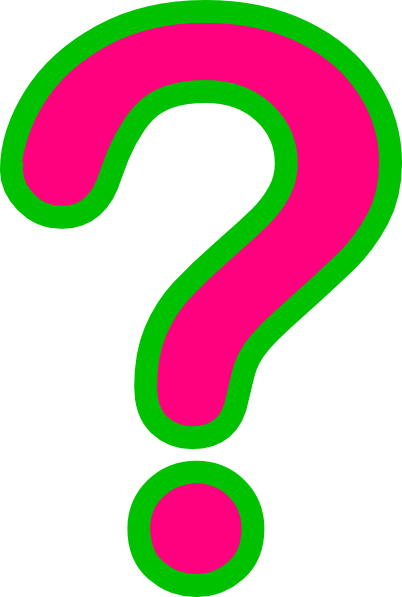 Pink Question Mark Clipart - Free Clipart Images