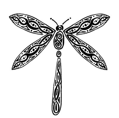 Drawings Of Dragonflies