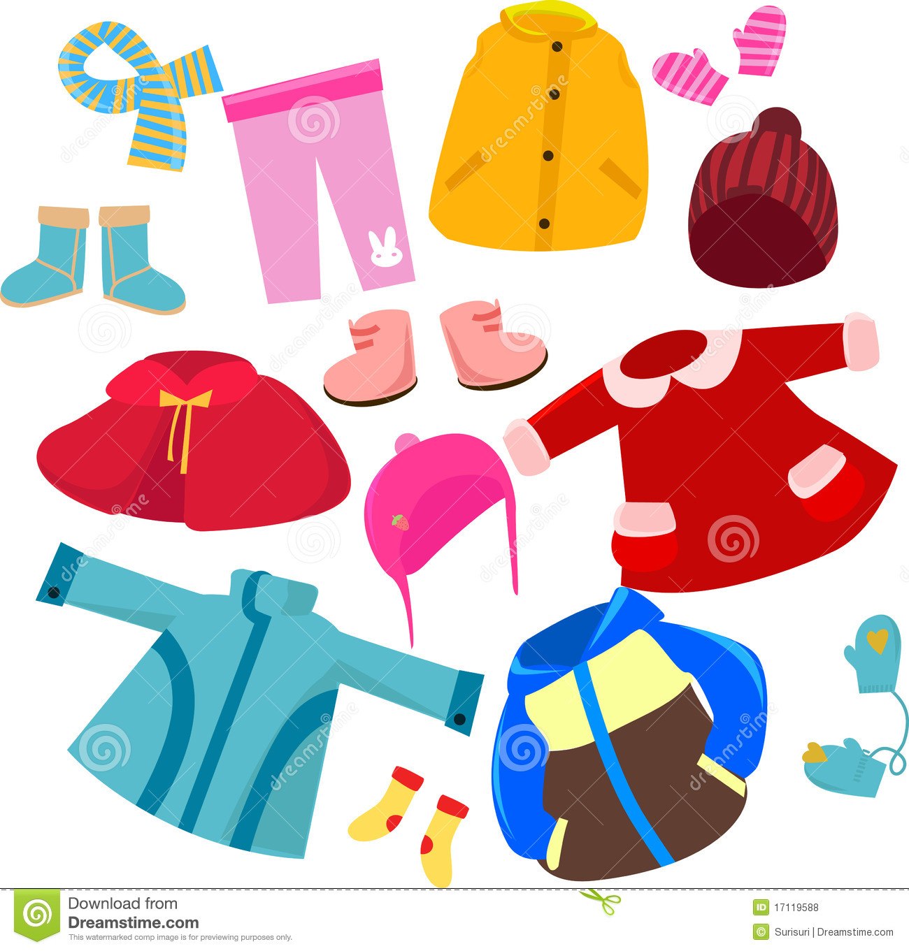 clipart summer clothes - photo #46