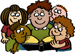 Children Reading The Bible Clipart - Free Clipart ...