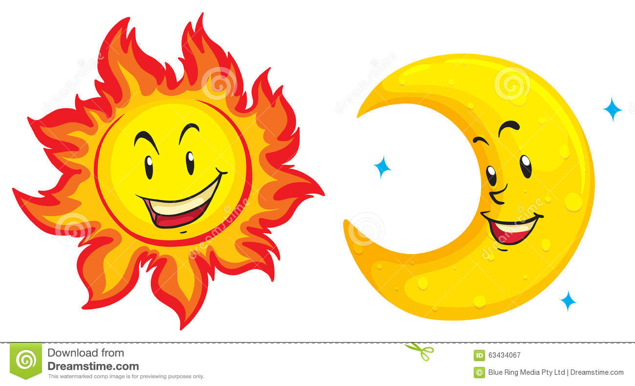 sun and moon clipart images - photo #23