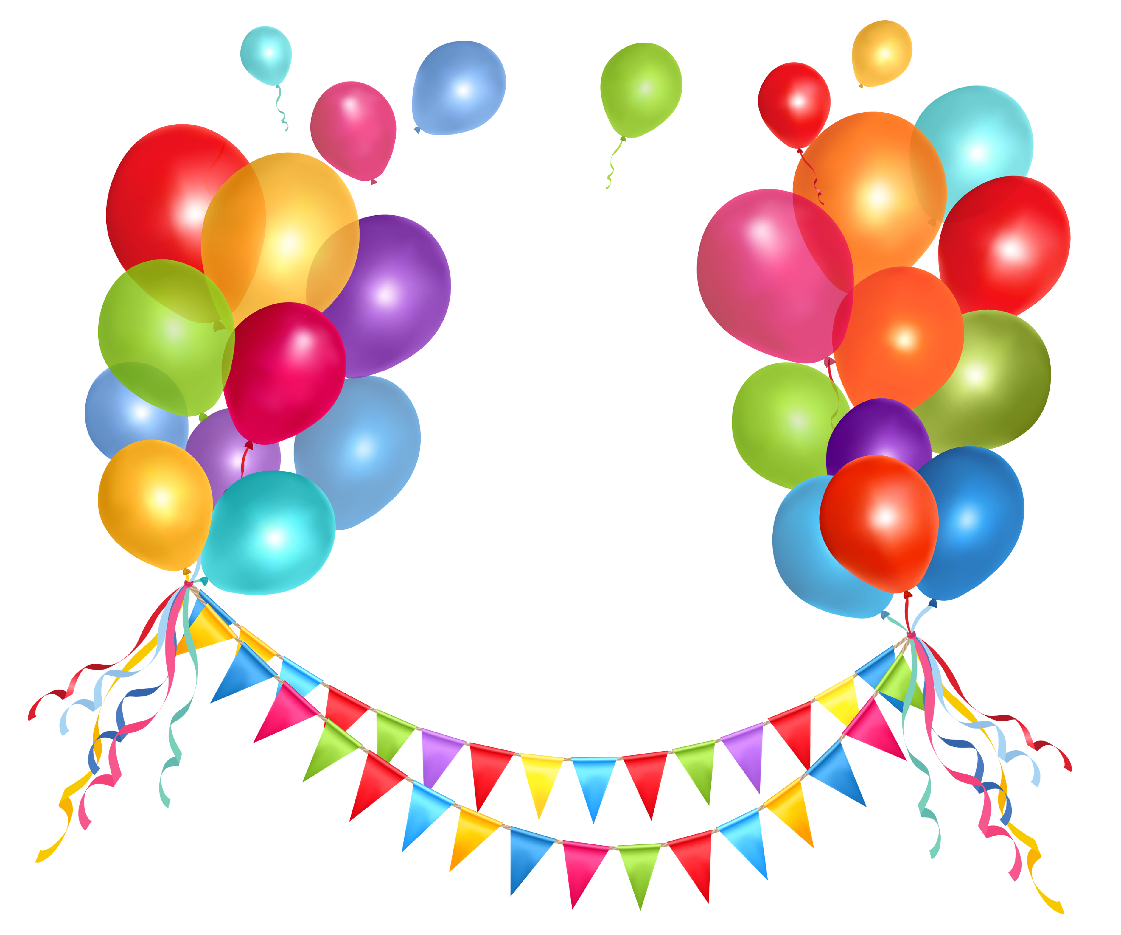 clip art balloons and streamers - photo #15