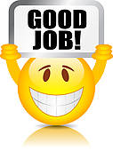 Good job smiley - clipart - Free Clipart Images