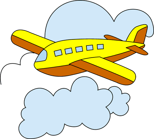 animated clipart plane - photo #17