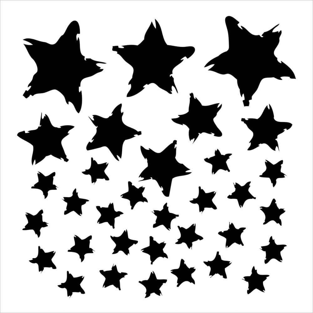 Printable Star Stencil - ClipArt Best