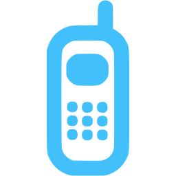 Caribbean blue phone 3 icon - Free caribbean blue phone icons