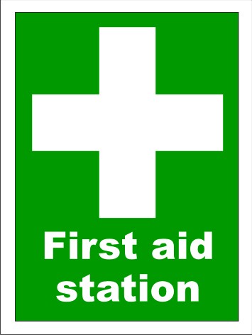 White Cross - First Aid Station - Rigid - Safe Condition Safety ...