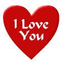Love You - Hearts Animated GIF / GIF Animation - NonStop 24/