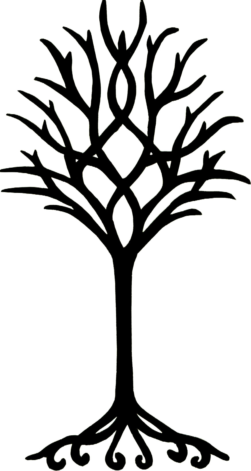 Tree Line Drawing - ClipArt Best