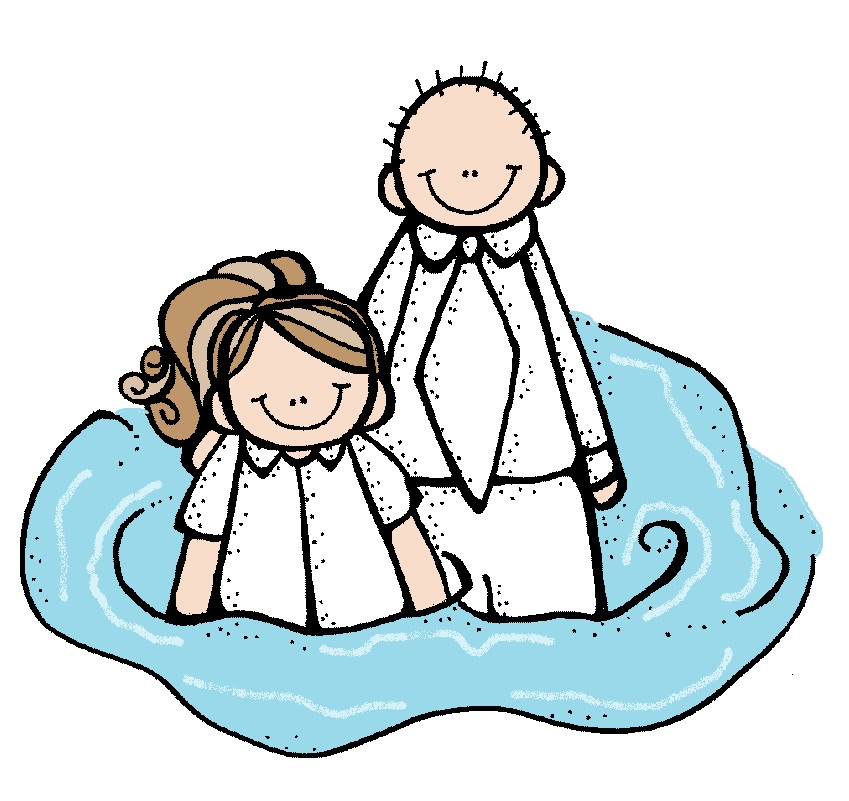 lds baptism clip art! girl