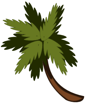How To Create Vector Art of Palm Tree in Inkscape or other vector ...