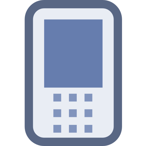 Cell phone, Mobile icon