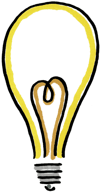 Light bulb idea clipart