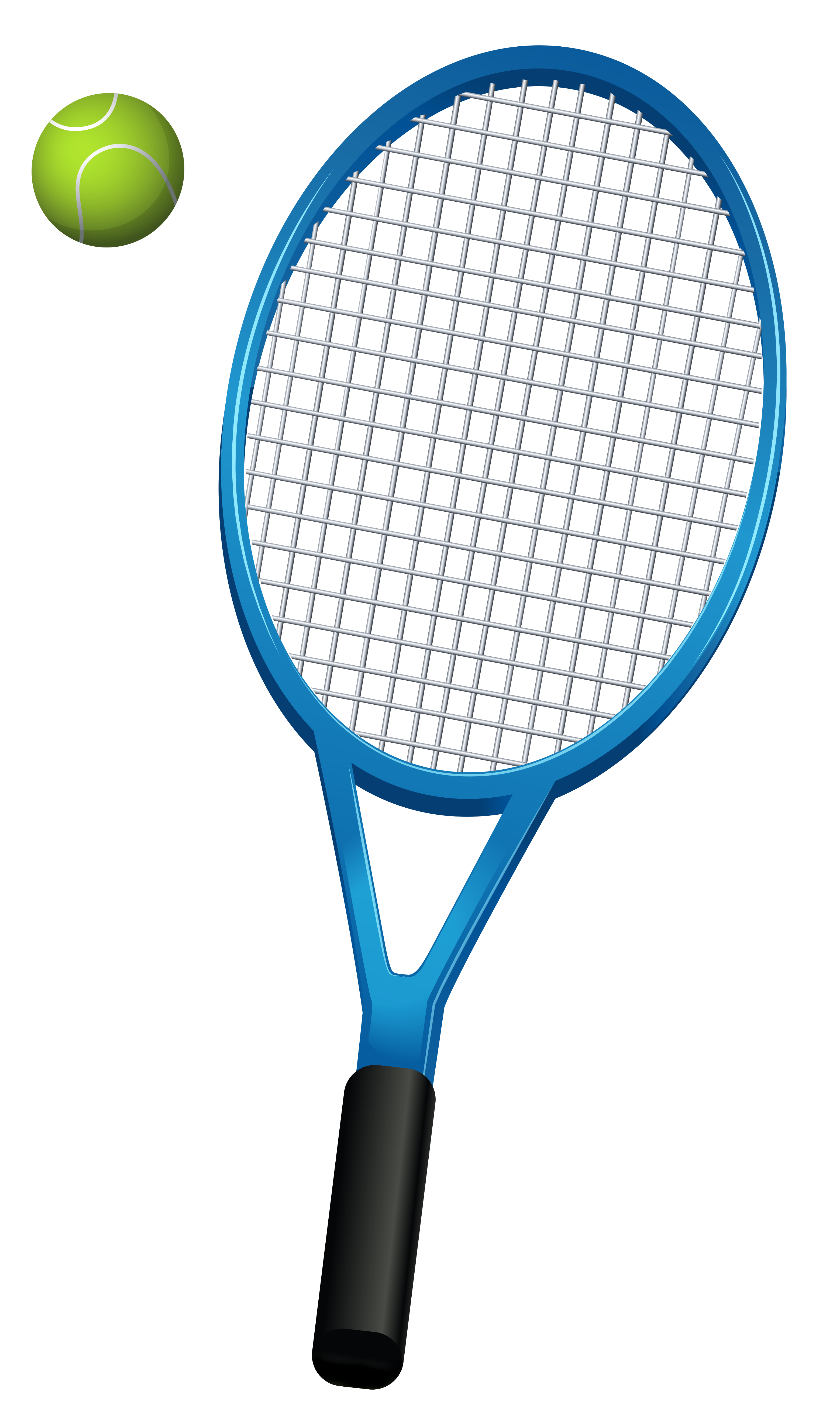 Tennis Racket And Ball Clipart Clipart Best