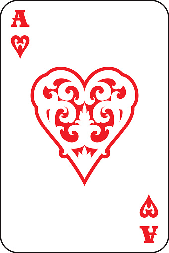 ace of hearts clip art free - photo #8