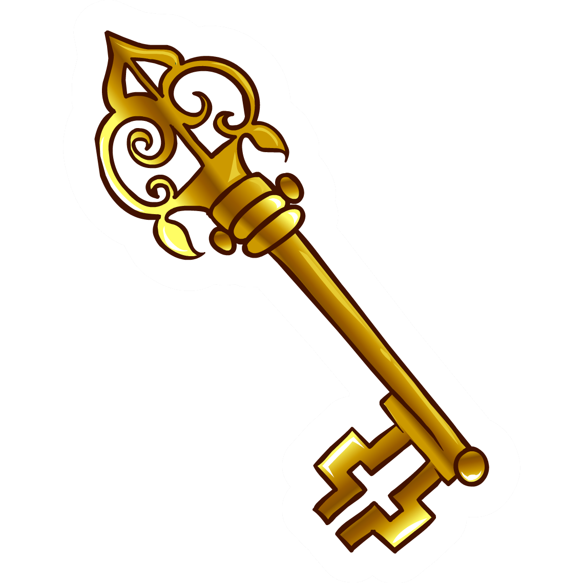 Skeleton Key Cliparts - The Cliparts