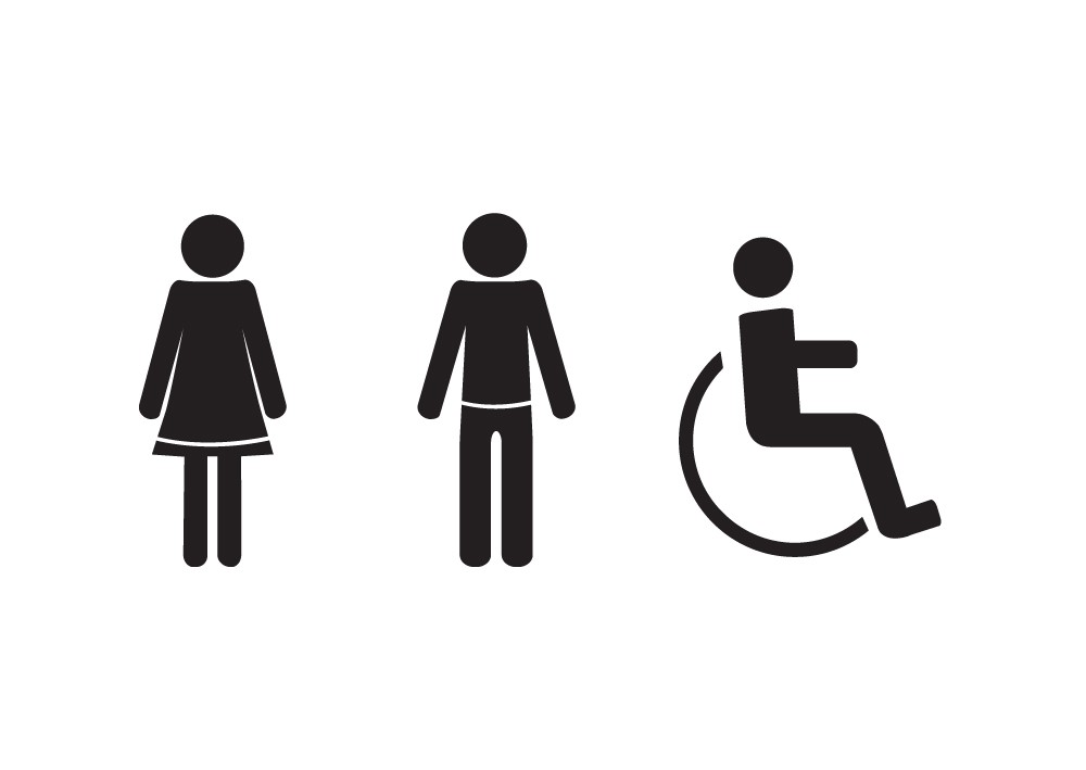 Male Female Toilet Sign - ClipArt Best