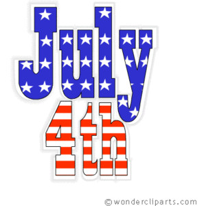 4th of July clipart, 4th july graphics, free graphics, 4th july ...